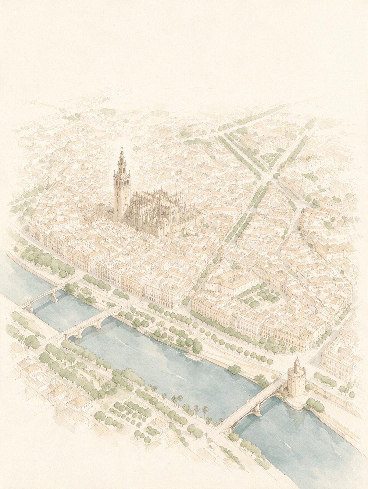 Ilustración de Sevilla
