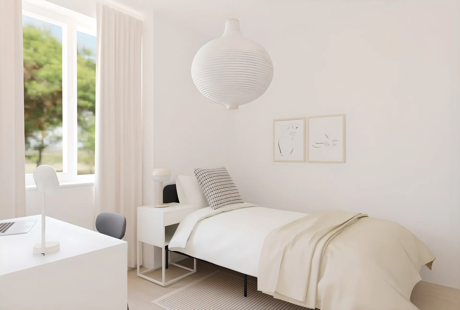 Dormitorio secundario vista alternativa